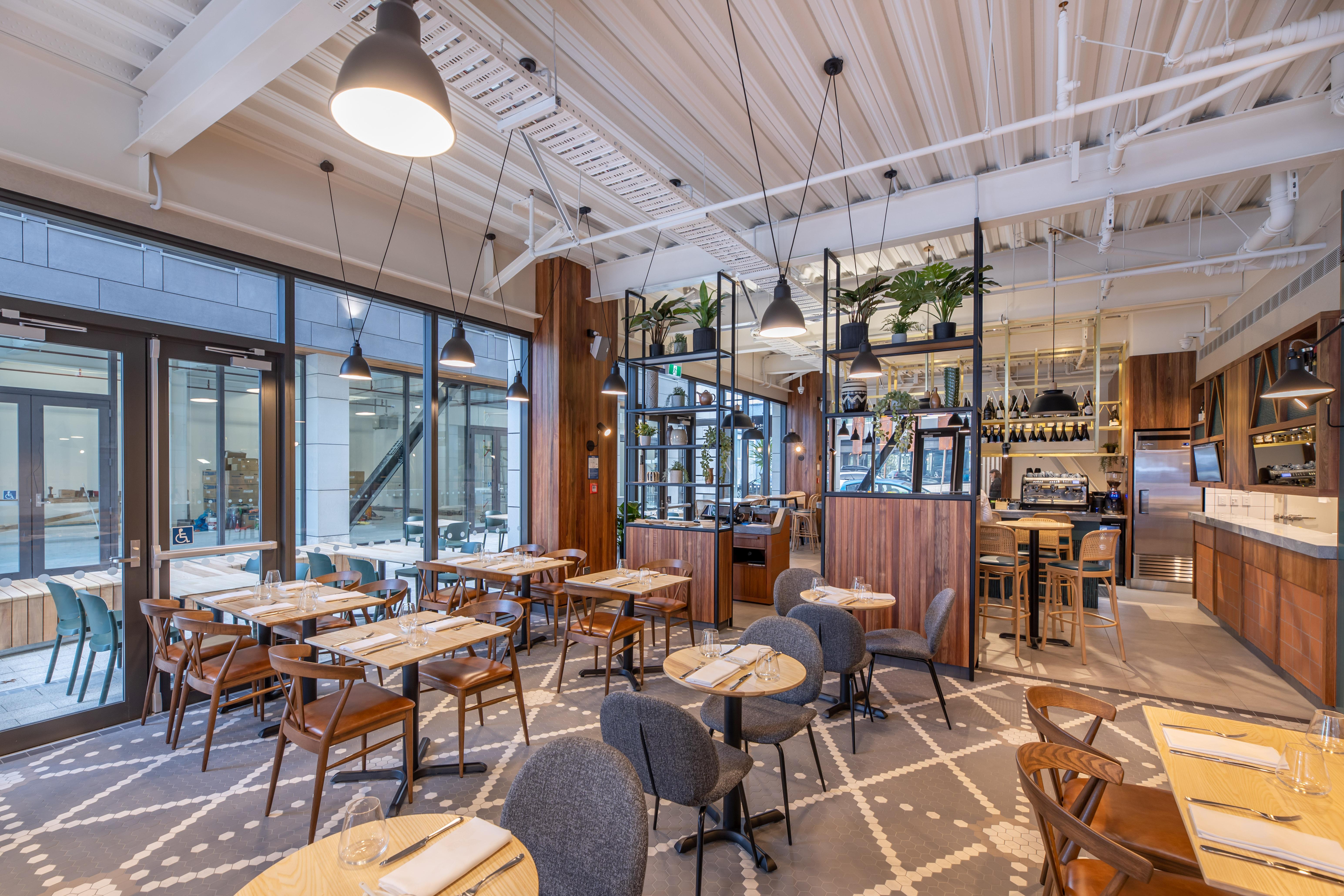 Sudima Christchurch City Екстериор снимка The interior of the restaurant
