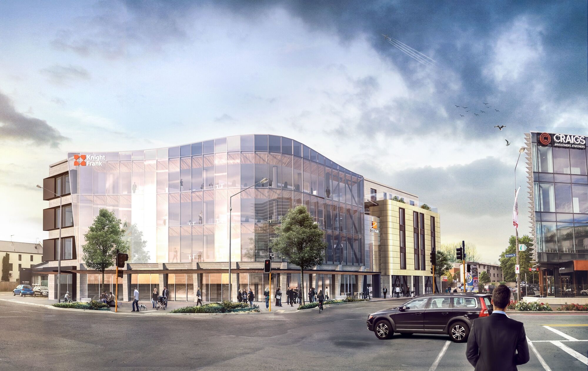 Sudima Christchurch City Екстериор снимка The proposed new building for the University of New Brunswick's Faculty of Engineering and Computer Science.